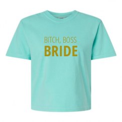 Ladies' Heavyweight Middie T-Shirt