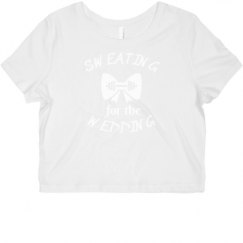 Ladies Slim Fit Crop Top Tee