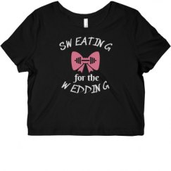 Ladies Slim Fit Crop Top Tee