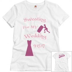 Brides workout tee 