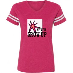 Ladies Relaxed Fit Vintage Sports Tee