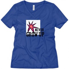 Ladies Relaxed Fit V-Neck Tee