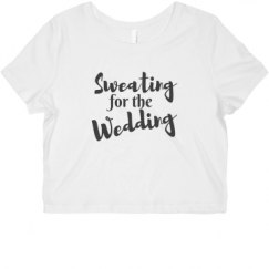 Ladies Slim Fit Crop Top Tee