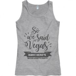 Ladies Semi-Fitted Basic Promo Tank