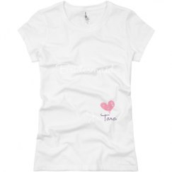 Ladies Slim Fit Basic Promo Jersey Tee