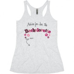 Ladies Slim Fit Super Soft Racerback Triblend Tank