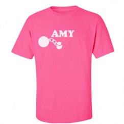 Unisex Ultra Cotton Safety Neon Crewneck Tee