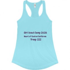 Ladies Slim Fit Racerback Tank Top