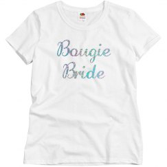 Bougie Bride Silver Glitter