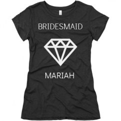 Ladies Slim Fit Super Soft Triblend Tee