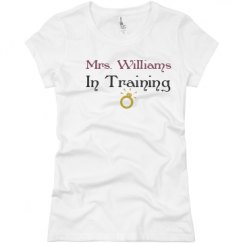 Ladies Slim Fit Basic Promo Jersey Tee