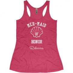 Ladies Slim Fit Super Soft Racerback Triblend Tank