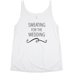 Sweating for Wedding Tank Top