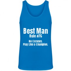 Unisex Jersey Neon Tank Top