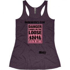 Ladies Slim Fit Super Soft Racerback Triblend Tank