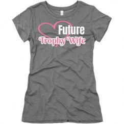 Ladies Slim Fit Super Soft Triblend Tee