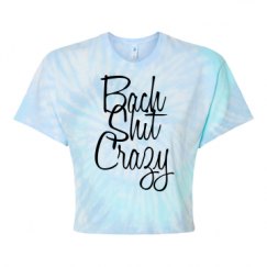 Women's Tie Dye Crop Top Tee