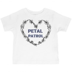Petal Patrol toddler tee