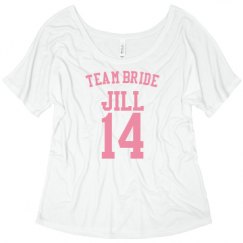 Ladies Flowy Slouchy Tee