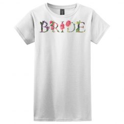 Floral Bride Tshirt