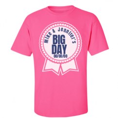 Unisex Ultra Cotton Safety Neon Crewneck Tee