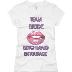 Ladies Slim Fit Basic Promo Jersey Tee