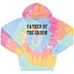 Unisex Tie-Dye Fleece Hoodie