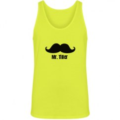 Unisex Jersey Neon Tank Top