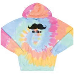 Unisex Tie-Dye Fleece Hoodie