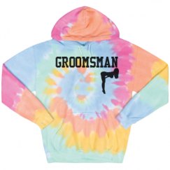 Unisex Tie-Dye Fleece Hoodie