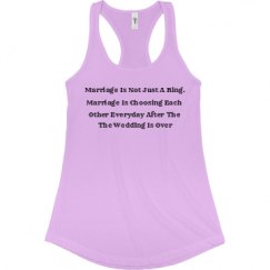 Ladies Slim Fit Racerback Tank Top