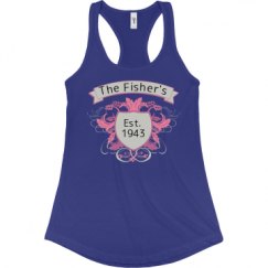 Ladies Slim Fit Racerback Tank Top