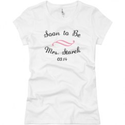 Ladies Slim Fit Basic Promo Jersey Tee