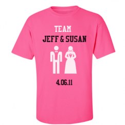 Unisex Ultra Cotton Safety Neon Crewneck Tee