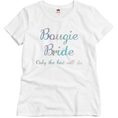 Bougie Bride Silver Glitter