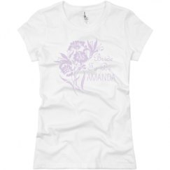 Ladies Slim Fit Basic Promo Jersey Tee