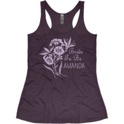 Ladies Slim Fit Super Soft Racerback Triblend Tank
