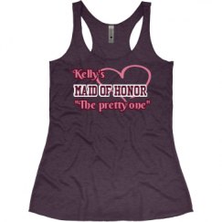 Ladies Slim Fit Super Soft Racerback Triblend Tank