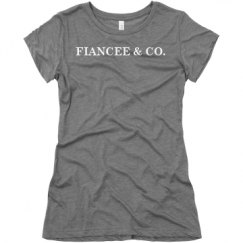 Ladies Slim Fit Super Soft Triblend Tee