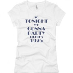 Ladies Slim Fit Basic Promo Jersey Tee