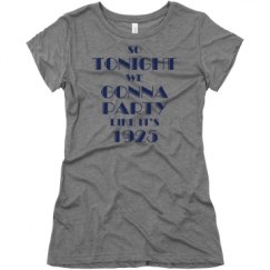 Ladies Slim Fit Super Soft Triblend Tee