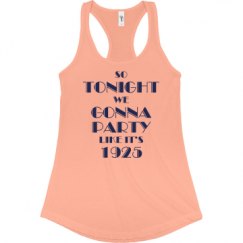 Ladies Slim Fit Racerback Tank Top