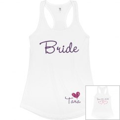 Bride w/ back