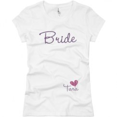 Ladies Slim Fit Basic Promo Jersey Tee