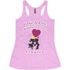 Ladies Slim Fit Super Soft Racerback Triblend Tank