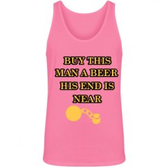 Unisex Jersey Neon Tank Top