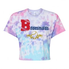 Women's Tie Dye Crop Top Tee