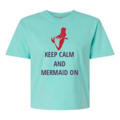 Ladies' Heavyweight Middie T-Shirt