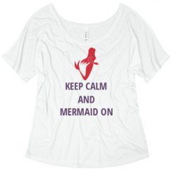 Ladies Flowy Slouchy Tee