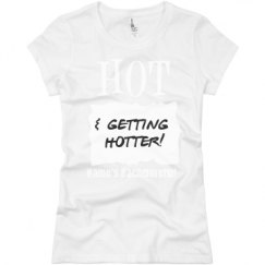 Ladies Slim Fit Basic Promo Jersey Tee